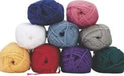 Acrylgarn Gul, 50g