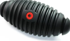 Active footrest 18x42 cm egg-shape black