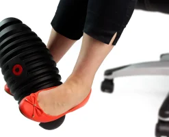 Active footrest 18x42 cm egg-shape black