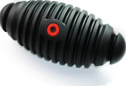 Active footrest 18x42 cm egg-shape black