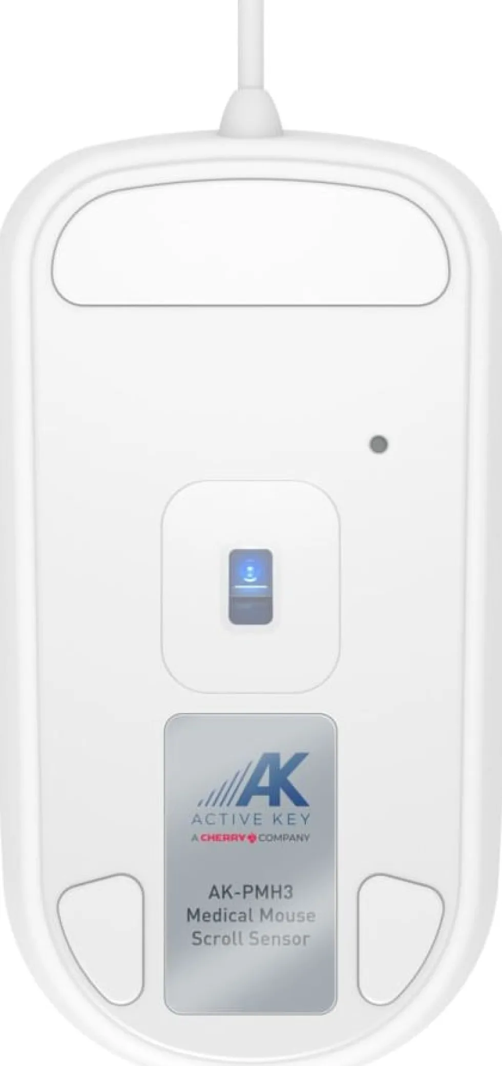 Active Key QuickClean Medical Mouse IP68 Scroll W White