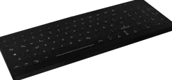 Active Key QuickClean Med KB Rem Cov Backlit Comp W Black