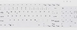 Active Key QuickClean Med Keyboard Rem Cov Comp W White
