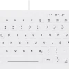 Active Key QuickClean Med Keyboard Rem Cov Mini W White