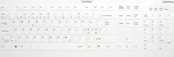 Active Key QuickClean Med Keyboard IP68 Full-Size WL White