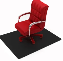 Advantage chair mat PVC 116x150 cm carpet black