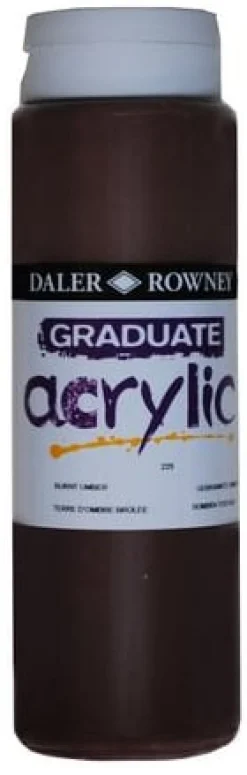 Akrylfärg Brun 500 ml DALER-ROWNEY