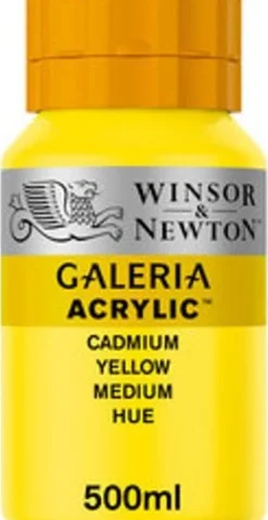 Akrylfärg Galeria Gul, 500ml