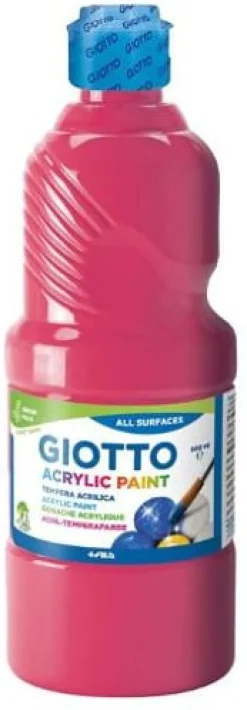 Akrylfärg Giotto 500 ml rosa