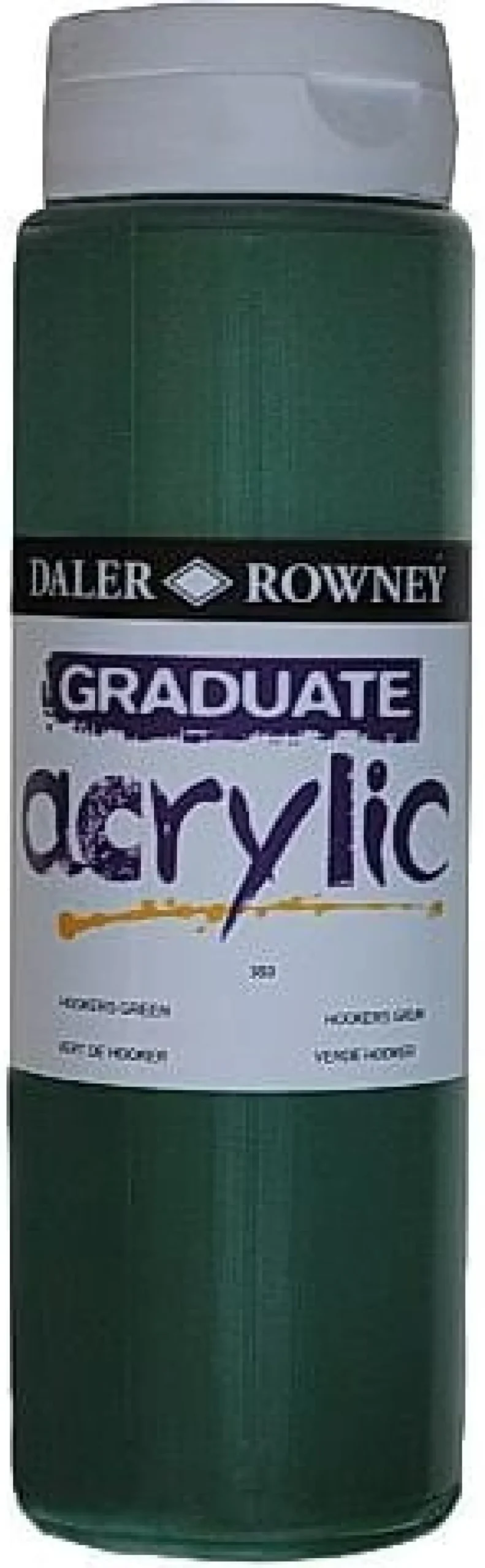 Akrylfärg Mörkgrön 500 ml DALER-ROWNEY