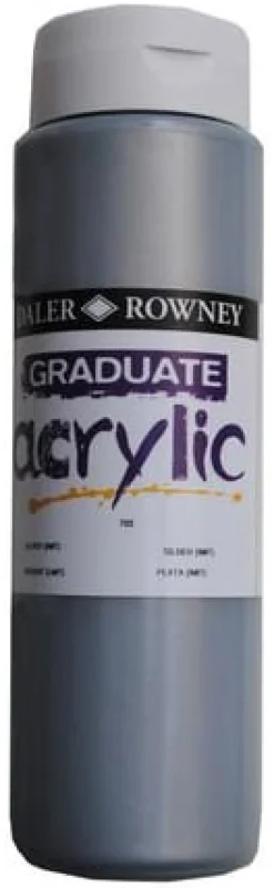 Akrylfärg Silver 500 ml DALER-ROWNEY