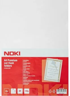 Aktmapp PP A4 0,15 transp 25/fp