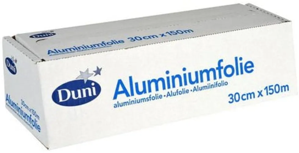 Aluminiumfolie DUNI box 30cmx150m