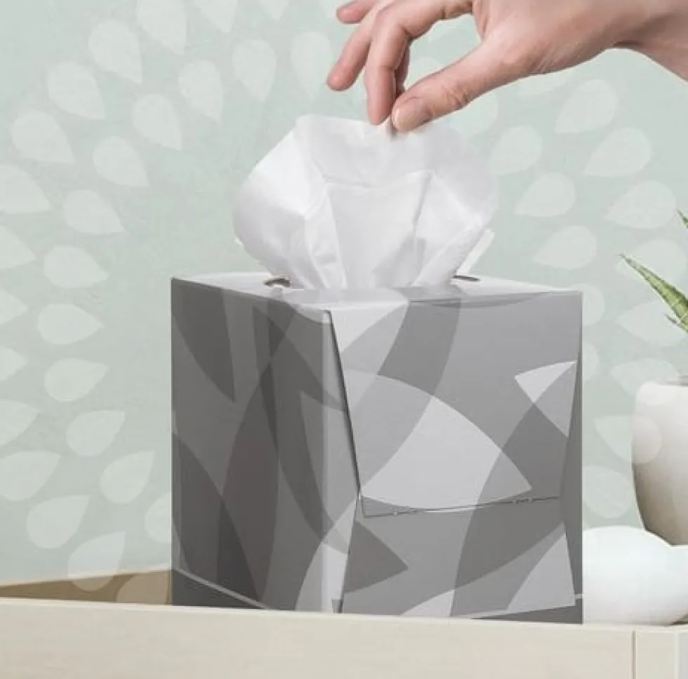 Ansiktsservetter Kleenex® Kub, 90/fp