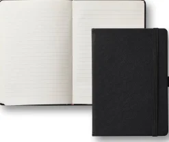 Ant.bok Classic A5 linj svart