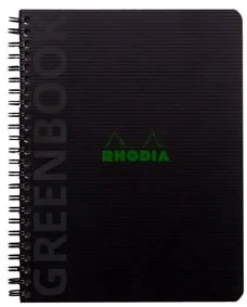 Anteckningsblock GREENBOOK A5+ linj recy