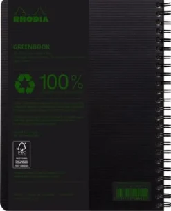 Anteckningsblock GREENBOOK A5+ linj recy