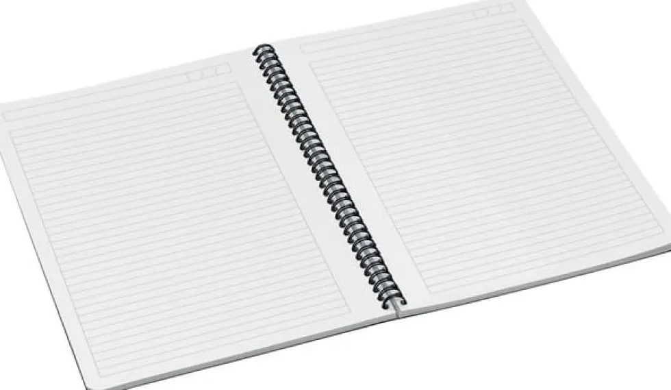 Anteckningsblock LEITZ A4 linj mix