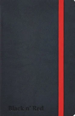 Anteckningsbok OXFORD Black n´Red A5, Inbunden, linjerat