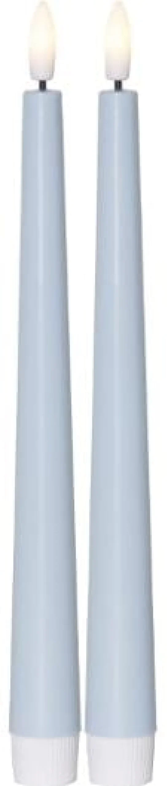 Antikljus STAR T LED Candy 26cm blå 2/fp