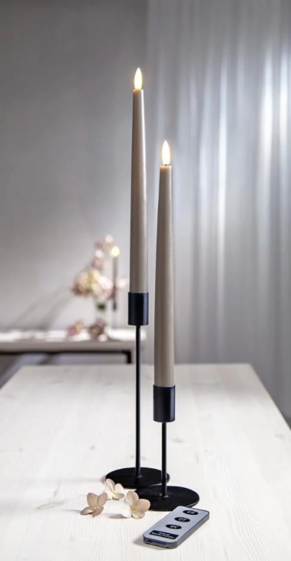 Antikljus STAR T LED 28cm mullvad 2/fp