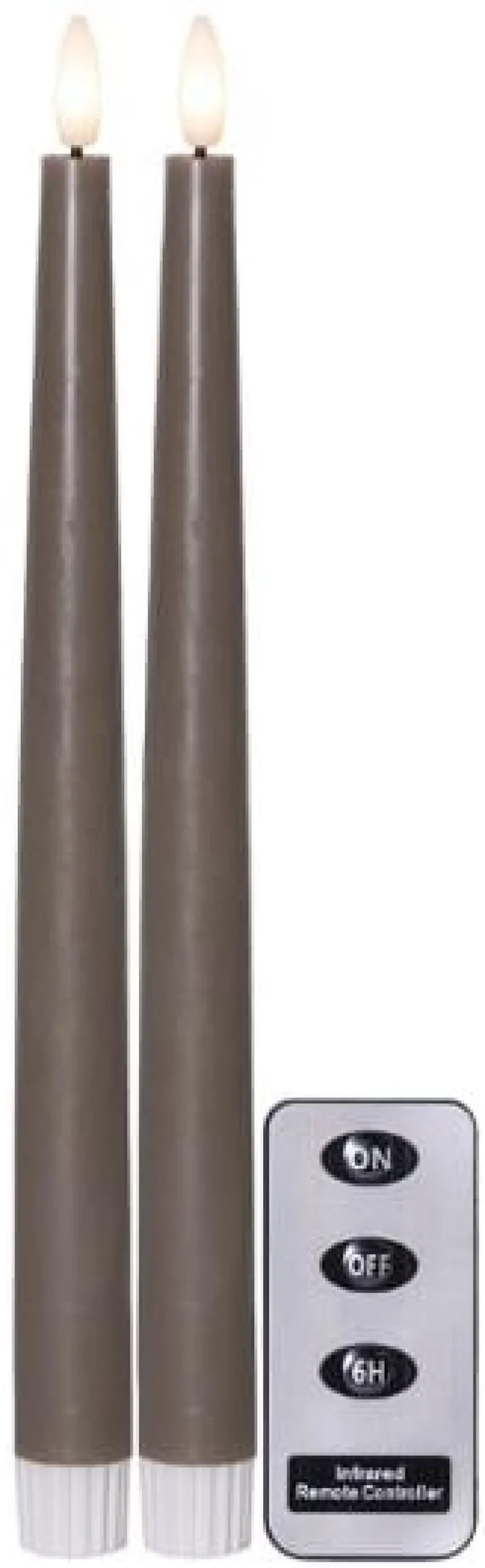 Antikljus STAR T LED 28cm mullvad 2/fp