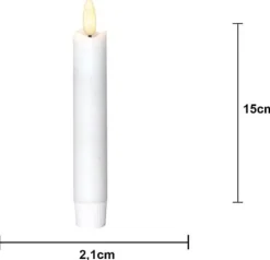 Antikljus STAR T LED Flamme 15cm 2/fp