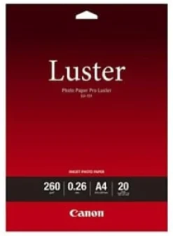 A4 Photo Paper Pro Luster 260g (20)