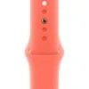 Apple - Band för smart klocka - 46mm - storlek S/M - orangeröd