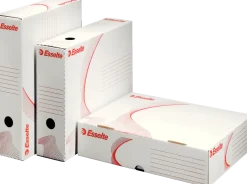 Arkivbox liggande 80mm vit (10)
