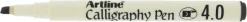 Artline Calligraphy Pen 4.0 svart