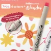 Artline supreme brush pen floral (7)