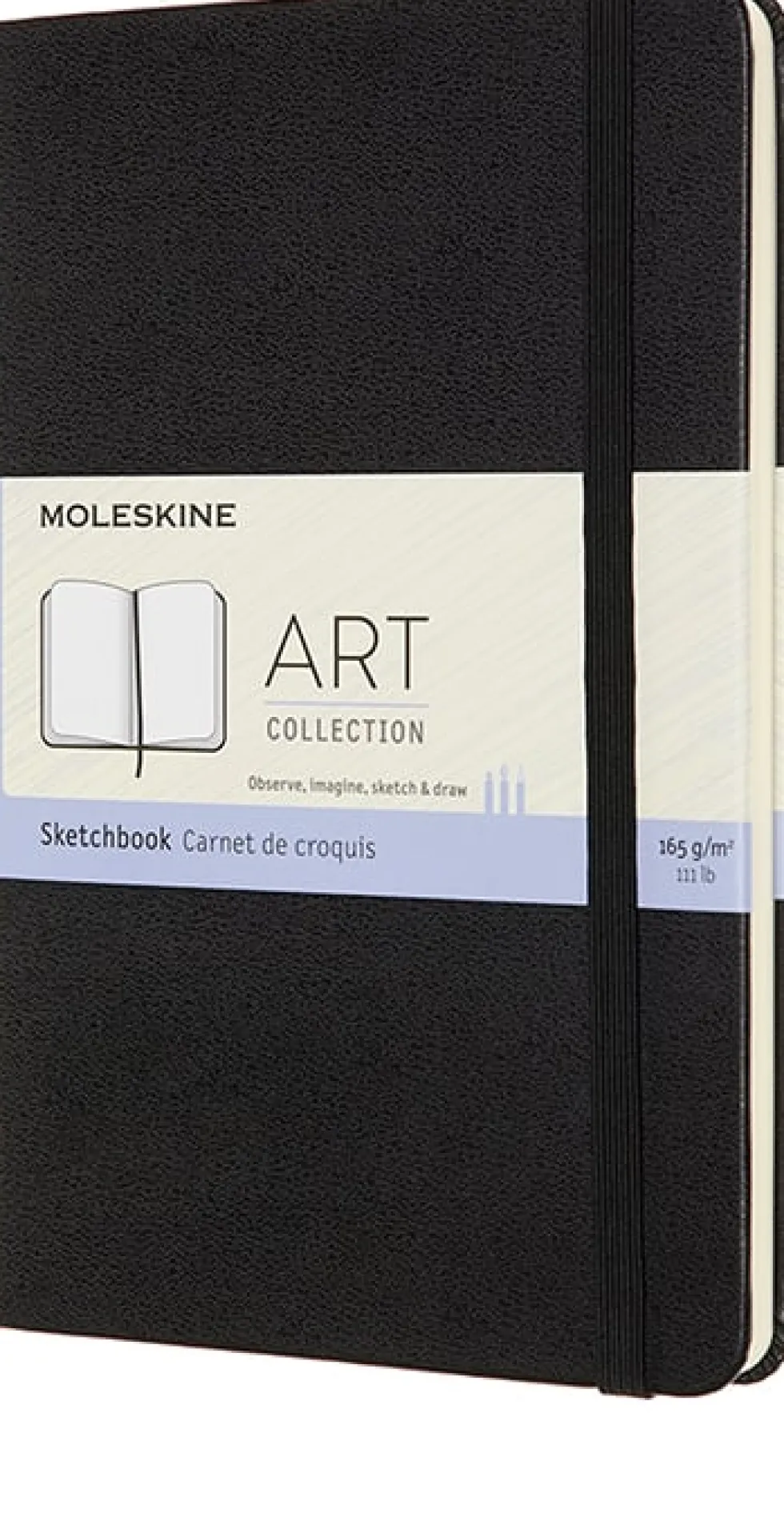 Art Skissblock Medium Svart