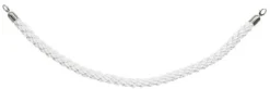 Avspärrningsrep SECURIT vit/krom, 150cm