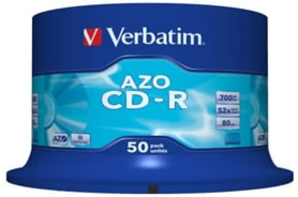 AZO, CD-R, 52X, Crystal (50)