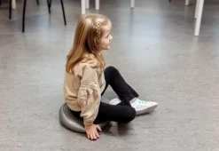 Balanskudde 25cm grå diam