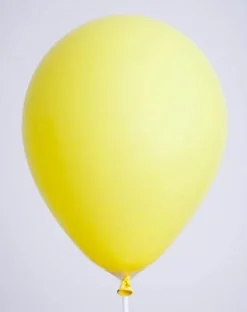 Ballonger 25cm 100/fp gul