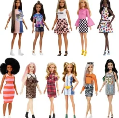 Barbie Fashionista olika kroppsformer