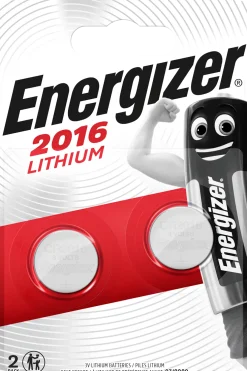 Batteri Energizer Cell Lithium CR2016, 2/fp