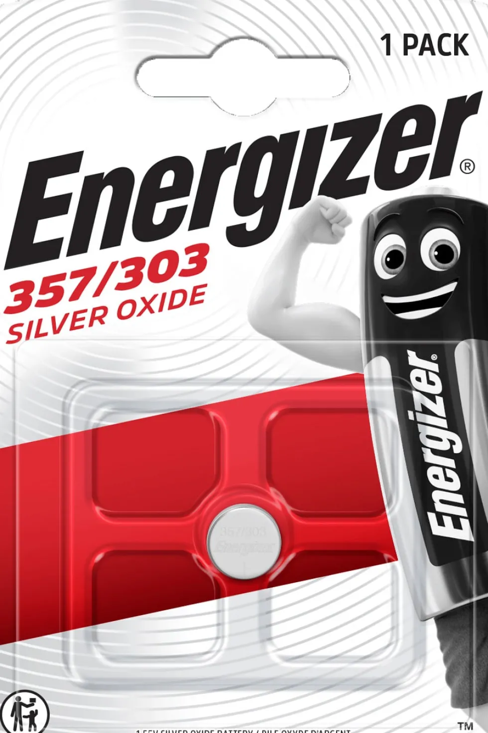 Batteri Energizer Cell Silveroxid 357/303