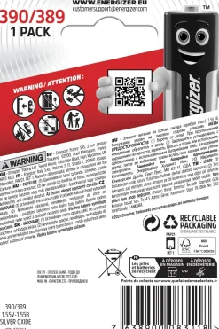 Batteri Energizer Cell Silveroxid 390/389