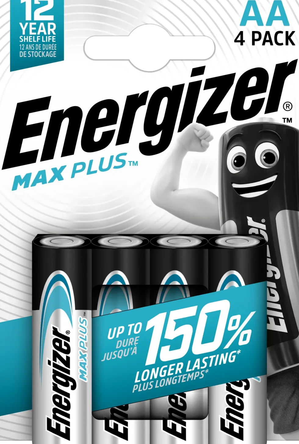 Batteri ENERGIZER Max Plus AA 4/fp
