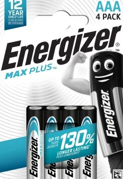 Batteri ENERGIZER Max Plus AAA 4/fp