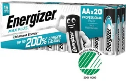 Batteri ENERGIZER Max Plus AA 20/fp