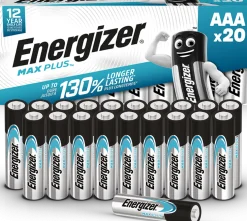 Batteri ENERGIZER Max Plus AAA 20/fp