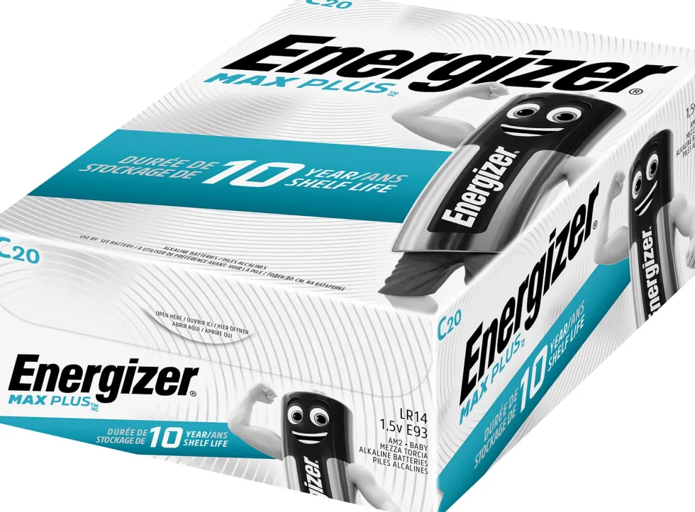 Batteri ENERGIZER Max Plus C 20/fp