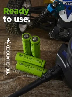 Batteri Laddbar GP Recyko 950 AAA 4/fp