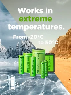 Batteri Laddbar GP Recyko 950 AAA 4/fp
