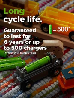 Batteri Laddbar GP Recyko 950 AAA 4/fp