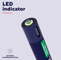 Batteri Laddbar TRUST AAA USB-C 2/fp